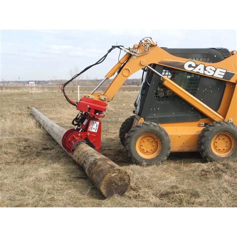 ezspotur hyd pole setter skid steer attachment|ez spot ur pole setter.